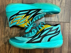 Zapatos de baloncesto PUMA Lamello Ball MB.02 raros para hombre talla 12 panal 377590-01 - Imagen 1 de 10