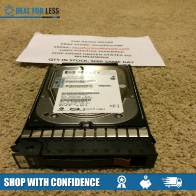 375872-B21/376595-001/375698-003/375874-003-HP 146GB 15K 3G SAS 3.5IN SP HD - Image 1 of 4