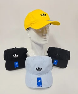 Adidas Mens Relaxed Trefoil Strapback Hat NWT - Imagen 1 de 13