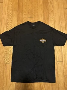Harley Davidson Camicia Uomo XL Nera Manica Corta Manassas, VA - Foto 1 di 10