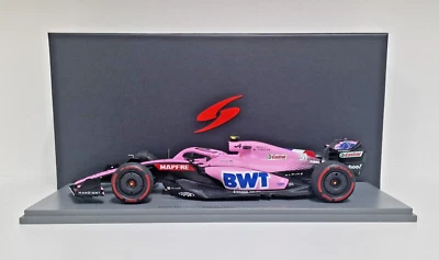 Die Cast Model Car 1:18 Spark F1 Formula 1 Alpine A522 Ocon Bahrain GP 2022 - Image 1 of 4