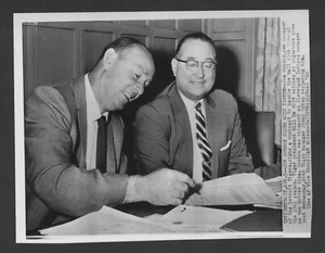 1960 Press Photo, Joe Gordon, New Manager for Detroit Tigers - Picture 1 of 3
