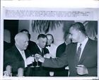 1970 President Gamal Abdel Nasser Nikita Khrushchev Politics Wirephoto 8X10