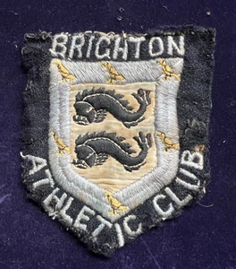INSIGNIA PARCHE TELA BLAZER CLUB ATLÉTICO BRIGHTON VINTAGE - Imagen 1 de 3