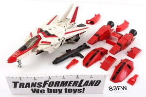 Transformers Hasbro G1 Jetfire incompleto 1985 vintage - Imagen 1 de 3