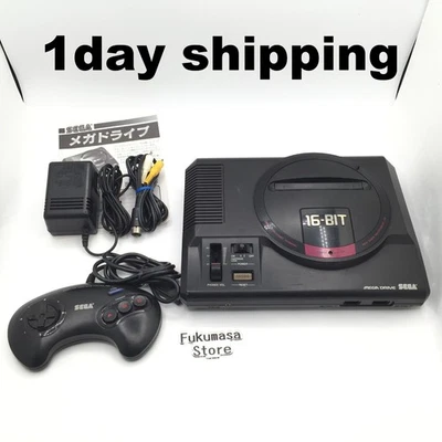 Sega Mega Drive Console HAA-2510 Controller Megadrive NTSC-J Japan Tested - Image 1 of 4