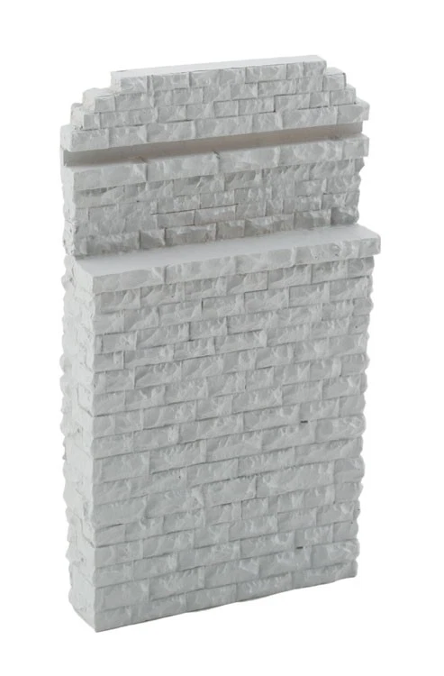 Walthers HO Scale Single-Track Railroad Bridge Stone Abutment - Resin Casting - Image 1 of 1