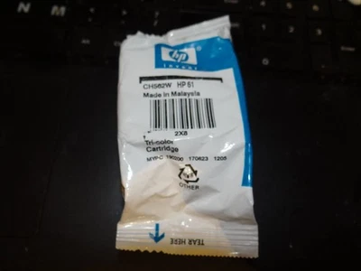 Cartucho de tinta tricolor original HP 61 ¿suelto? FECHA?  Como está sin caja $12 FR SHp Foto 1 de 2