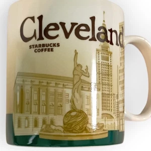 Cleveland Starbucks Kaffeebecher City Skyline Been There Serie Sammlung - Bild 1 von 6