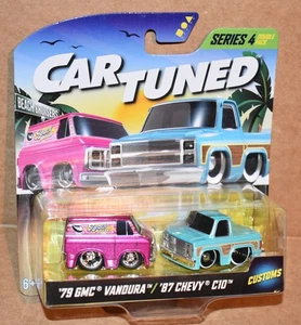 MGA Entertainment Car Tuned  '79 GMC Vandura Van & '87 Chevy C10 SERIES 4 NEW - Picture 1 of 7