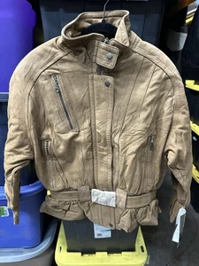 Lucky Brand Damen Echtlederjacke Small #D6 - Bild 1 von 11