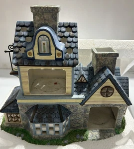 PartyLite Candle Shoppe Tealight House Olde World Village #P7315 Unused in Box - Picture 1 of 9