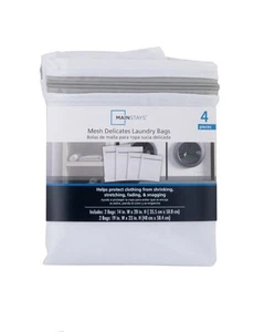 Mainstays 1 Pack 4 Compartment Delicate Mesh Wash Bag - Picture 1 of 3