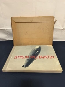 30er Jahre Zigaretten Sammelbilder Sammelalbum Zeppelin-Weltfahrten - Bild 1 von 15