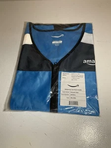 Amazon Safety Driver Vest 4XL/5XL NEW - Picture 1 of 5