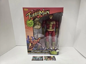 Turboman Turbo Man Funko 13 1/2" Figur Talking Jingle All The Way In Box Sealed - Bild 1 von 9