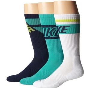Selten neu 2013 Nike Dry-Fit Baumwolle gepolstert weich/trocken Socken Crew SX4862-935 - Bild 1 von 7