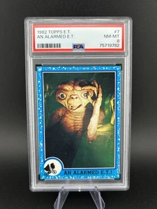 ☎️ Vintage E.T #7 - Topps E.T The Extra Terrestrial PSA 8 Low Pop - Picture 1 of 4