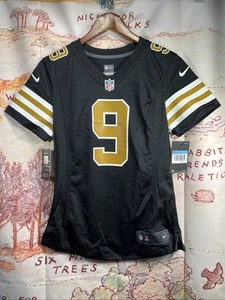 Nike Women's New Orleans Saints Drew Brees Football Jersey Medium NWT - Picture 1 of 10