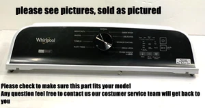 Panel de control de lavadora WHIRLPOOL W11447359 * W11447379 * * 🙂 GENUINO * - Imagen 1 de 11