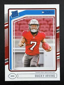 BUCKY IRVING RC 2024 Donruss Football Rated Rookie #301 Tampa Bay Buccaneers - Foto 1 di 2