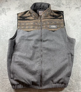 CINCH Concealed Carry Western Outdoor Weste Grau Schwarz Southwest Print Herren XXL - Bild 1 von 14