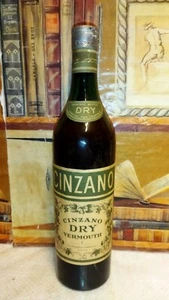 Vermouth Dry Francesco Cinzano 1lt nn% Anni 40 - Foto 1 di 7
