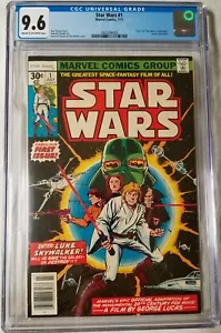 Star Wars #1 CGC 9.6 1977 Marvel first printing - Picture 1 of 4