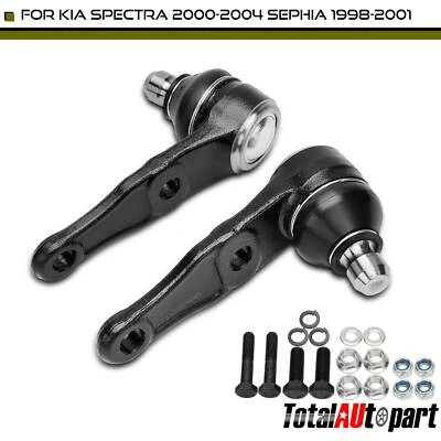 2 piezas rótula para Kia Spectra 2000-2004 Sephia 1998-2001 delantera izquierda y derecha inferior Foto 1 de 4