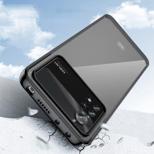 For Xiaomi Poco X4 Pro 5G Transparent Acrylic Shockproof Protective Cover Case - Picture 1 of 19