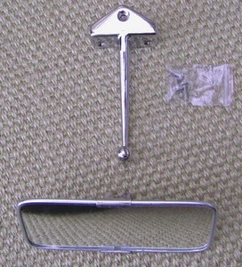 Espejo retrovisor Interior Cromado para Classic Mini Chrome Interior Mirror - Foto 1 di 1