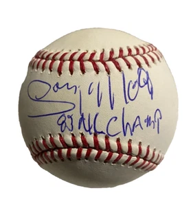 Gary Matthews OMLB Autograph Inscribed 83 NL Champ APE COA - Picture 1 of 1