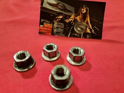 1981 HONDA CM400c ЗАДНЯЯ ЗВЕЗДОЧКА ГАЙКИ КОМПЛЕКТ ОБОРУДОВАНИЯ OEM - Изображение 1 из 4