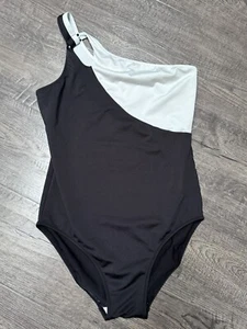zara girls bathing suit size 11-12 Black /white One Piece - Picture 1 of 2