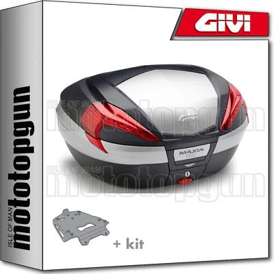 GIVI BAULETTO MAXIA 4 V56N + ATTACCO BMW K 1200 R 2008 08 Foto 1 de 4