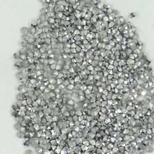 1100 PP27 CAD * 100 strass Swarovski fond conique PP27(3,45mm) ARGENT DARK - Picture 1 of 4