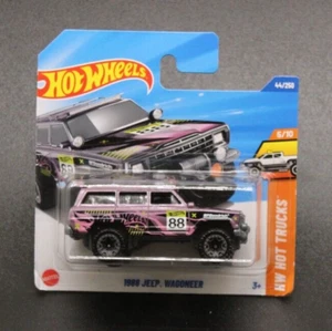 Hot Wheels " 1988 Jeep Wagoneer " HW Hot Trucks - NUOVO & IMBALLO ORIGINALE - #44/250 - Foto 1 di 1