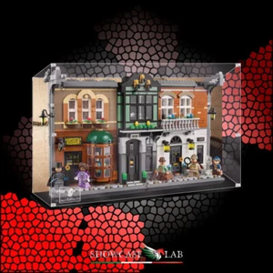 TECA IN PLEXIGLASS ACRILICO-SHOWCASE-TECA PER SET LEGO® 10351- Sherlock Holmes: - Foto 1 di 5