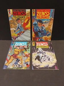 ZERO TOLERANCE #1-4 (X4) SET (VIGIL & TYLER) FIRST COMICS 1990 - Picture 1 of 10