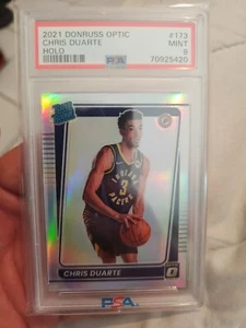 Donruss Optic Chris Duarte Holo Psa9 2021 - Imagen 1 de 2