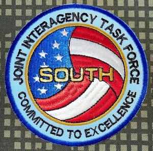 USN Joint Interagency Task Force JIATF NAS Key West Patch 3" Hook & Iron-On A187 - Picture 1 of 2