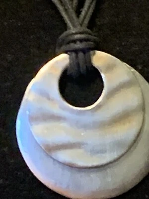 2 Discos de Metal en Correa de Gamuza Cookie Lee Etiquetado Langosta Collar Foto 1 de 3