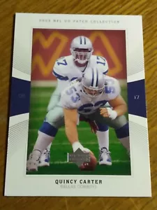 2003 UD Patch Football Collection # 48 Quincy Carter EX-NrMT - Picture 1 of 2