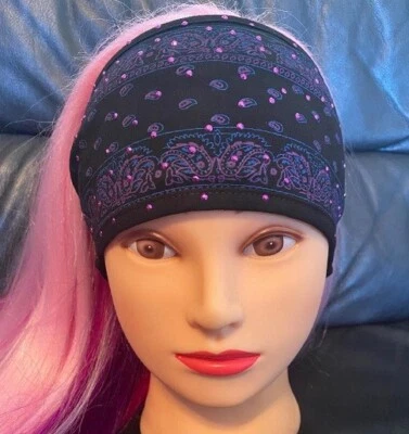 Pañuelo Noche Estrellada/Puntos Puros/Apertura en la Espalda/Cintas para la Diademas de Estrás ¡Lo Mejor! Foto 1 de 2