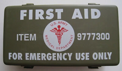 JEEP WILLYS  DODGE  GMC  FIRST AID BOX - Photo 1/3