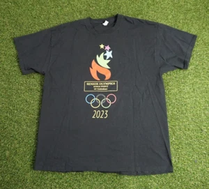 Senior Olympics Shirt Men's XL King Point Tamarac 2023 Event Tee Athletic Souven - Picture 1 of 8