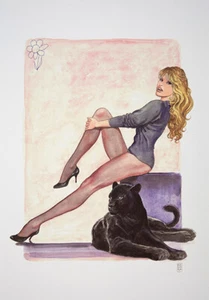 MANARA PRESSE BRIGITTE BARDOT 2 UNSIGNIERT - Bild 1 von 1