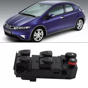 Electric Master Power Window Switch Dual Auto For Honda Civic 2005-2012 - Picture 1 of 13