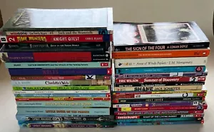 35 Chapter Book lot -2-6th Gr Level - Vtg, Classic, Modern Literature Many New - Picture 1 of 8