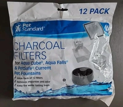 Pet Standard Charcoal Filters Fountains (12 Pack) - Image 1 of 3